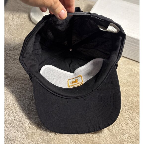 John Deere Black ONTRAC Adjustable Snapback Hat With Chain Accent - Picture 8 of 10